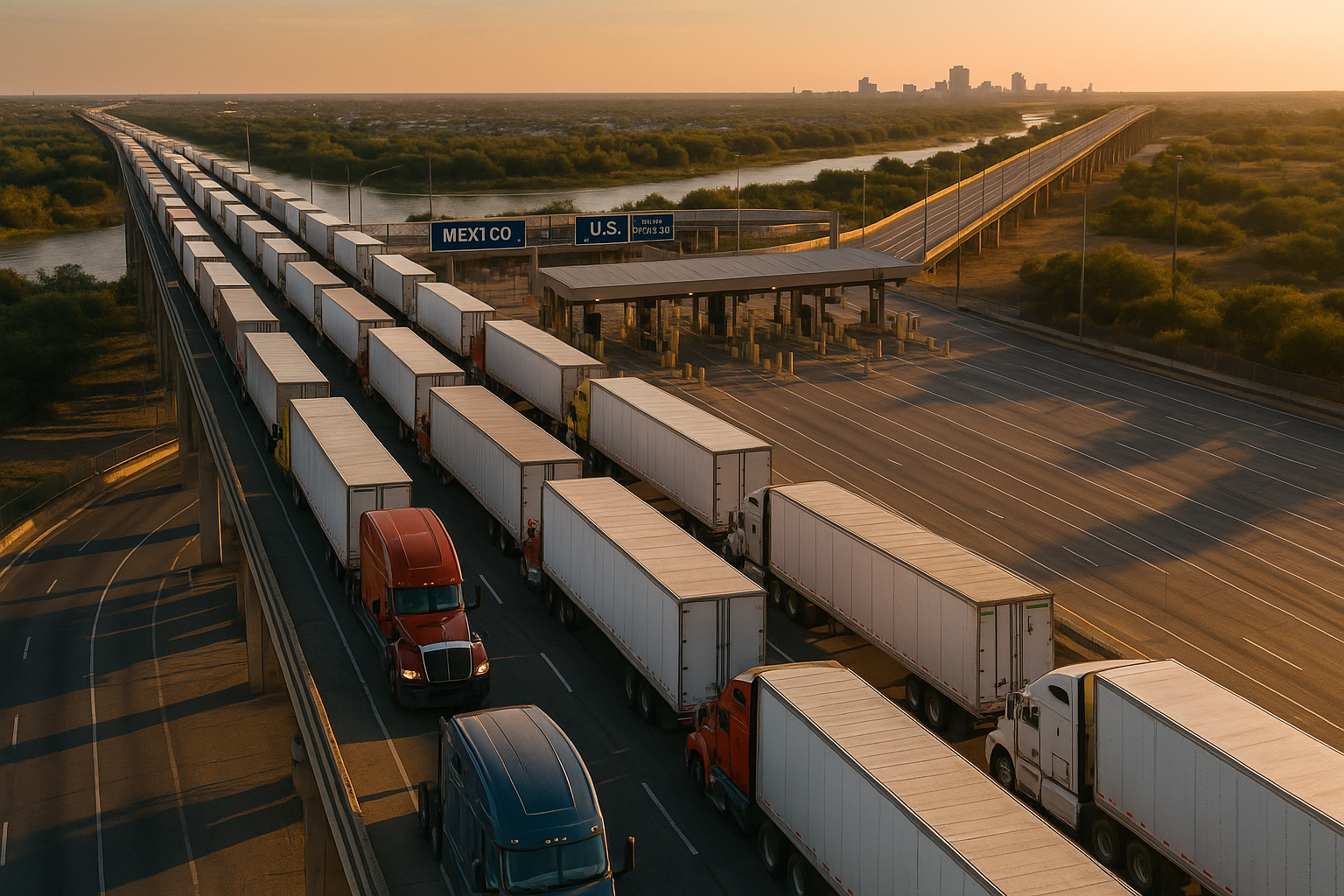 COMCE Laredo alerta sobre posible aumento de tarifas en puentes fronterizos
