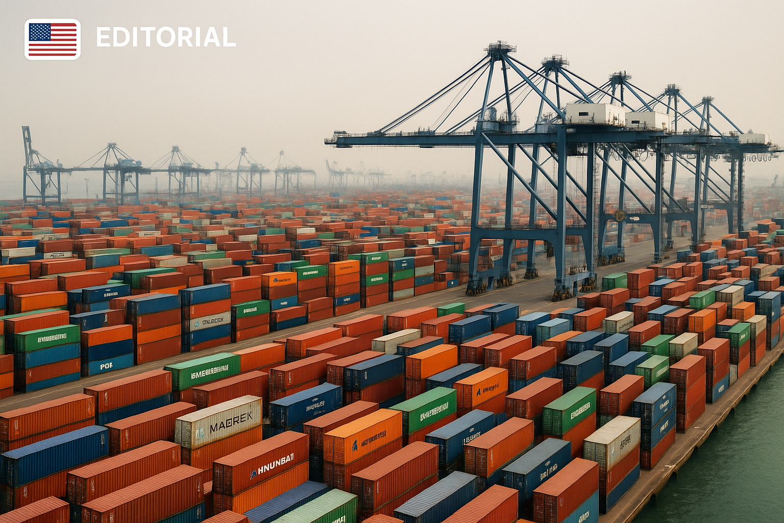 Porto de Jacarta Acumula Quase 10.000 Contêineres: Impacto nos Fretes e Tempos de Trânsito
